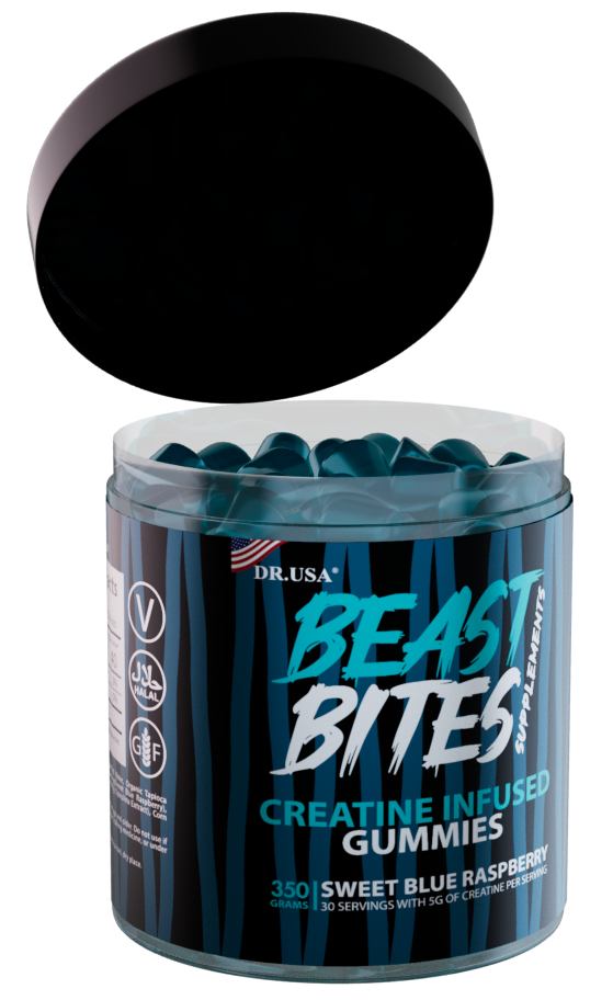Creatina en Gomitas - Beast Bites Gummies